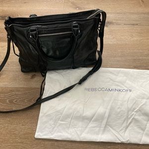 Rebecca Minkoff Black Leather Satchel